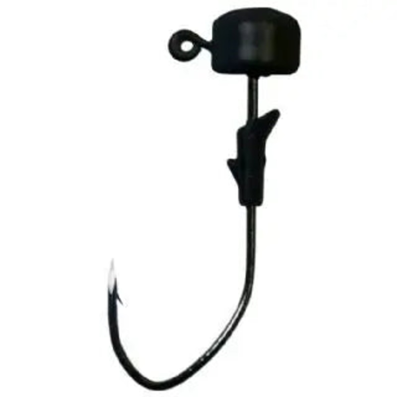 Eagle Claw Trokar Pro-V Finesse Jig Head 1/10 oz Black