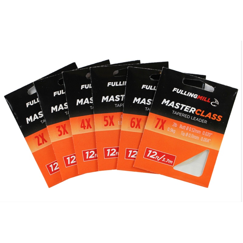 Fulling Mill Masterclass Tapered Leader 12ft 2X