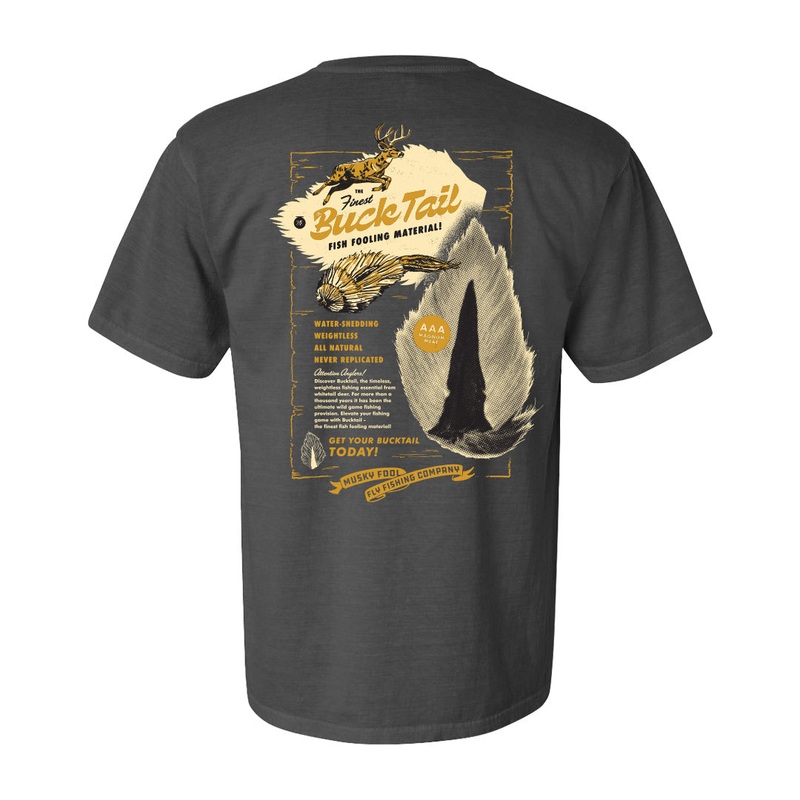 Musky Fool Reverse Tie T-Shirt S
