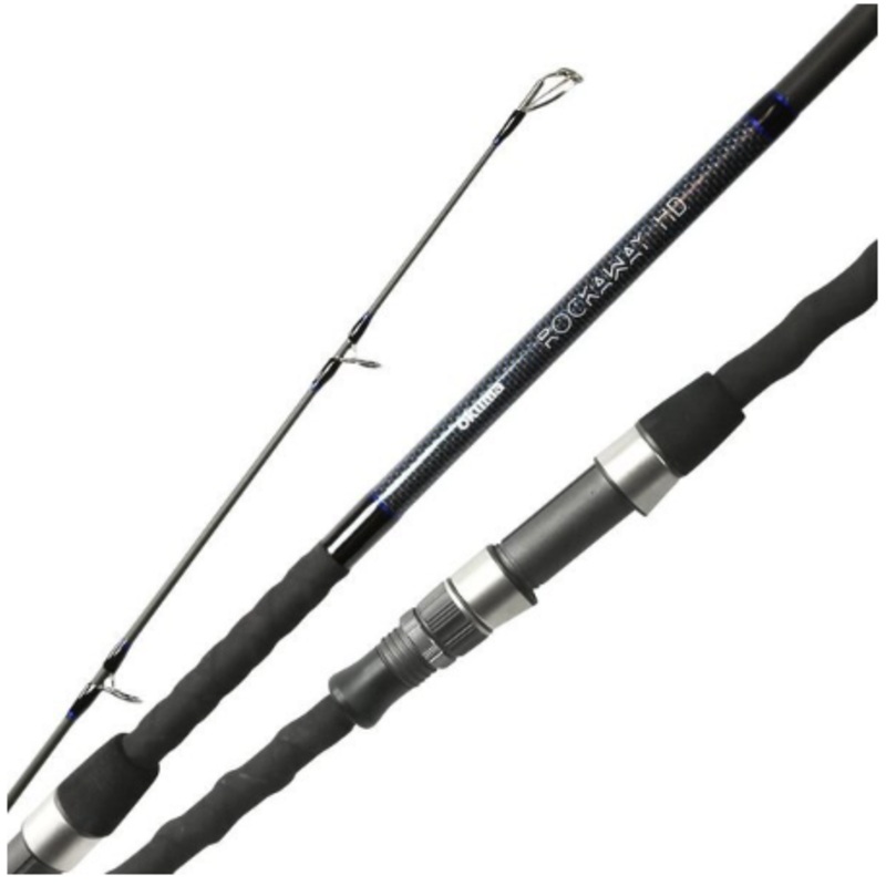 Okuma Rockway Hd Surf Rod 9′ 2Pc Medium Low Resin Carbon Rod