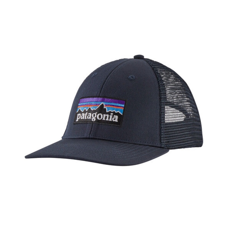 Patagonia P-6 Logo LoPro Trucker Hat – Navy Blue