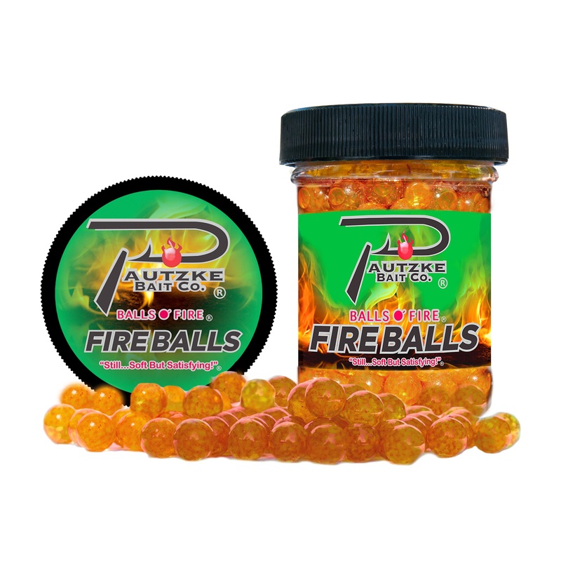 Pautzke Bait Co. Fire Balls Scented Artificial Salmon Eggs Brown Trout