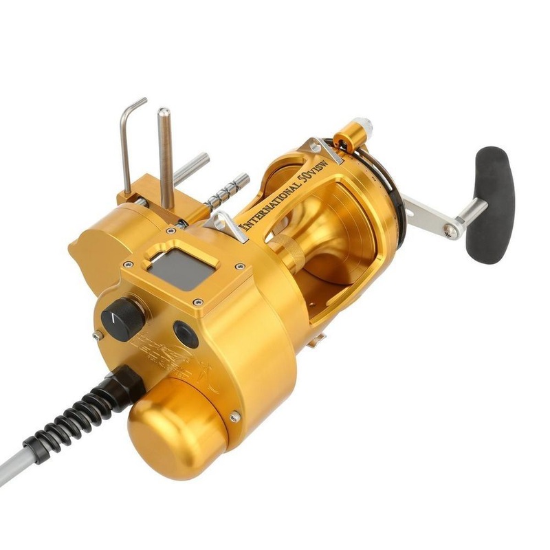 Penn International VI 80 1.5:1 Electric Autostop Conventional Reel Gold