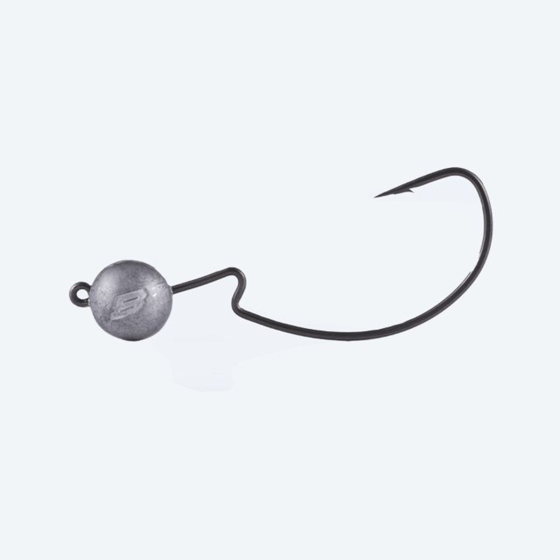 BKK Silent Chaser 1X EWG Round-Head Jigheads #1/0 – 1/8oz 4pk