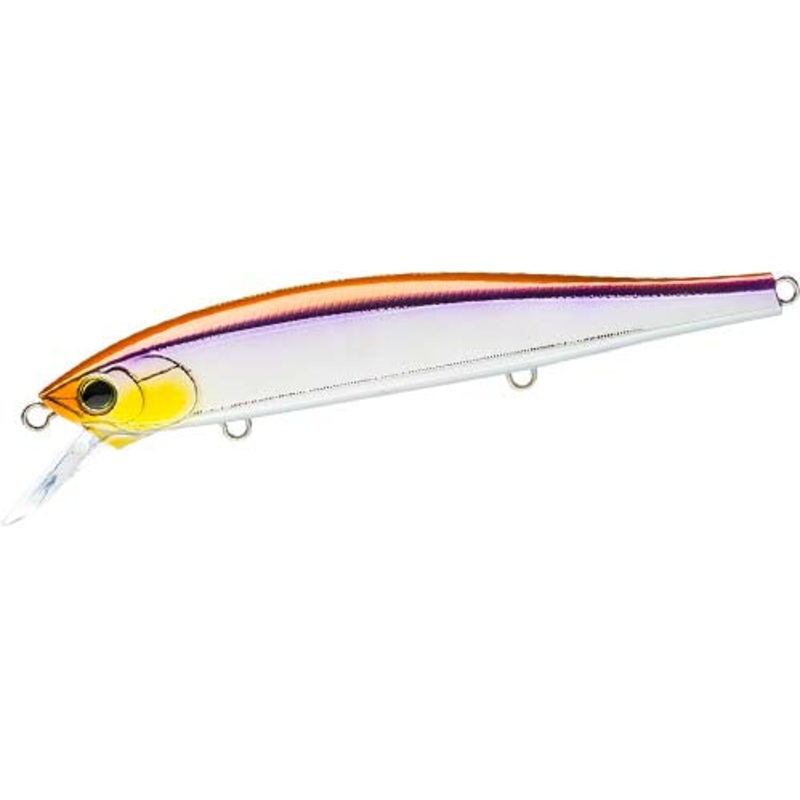 Hardcore Minnow Flat 110F/130F Floating Jerkbait Ghost Pearl Shad 4 3/8 inch – 1/2 oz