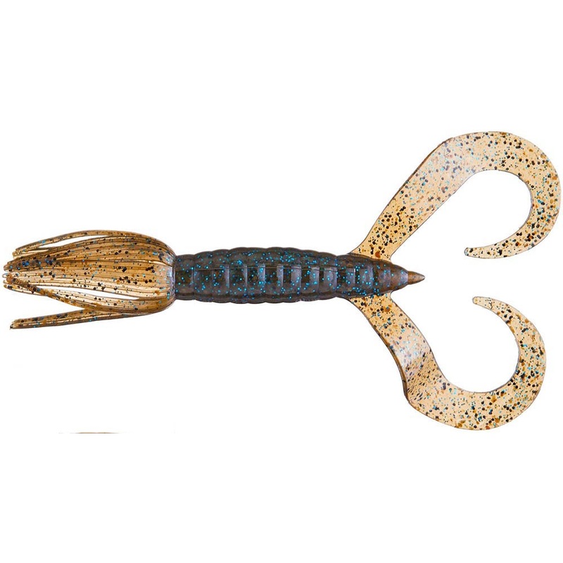 Keitech Little Spider 3.5 inch Soft Plastic Black