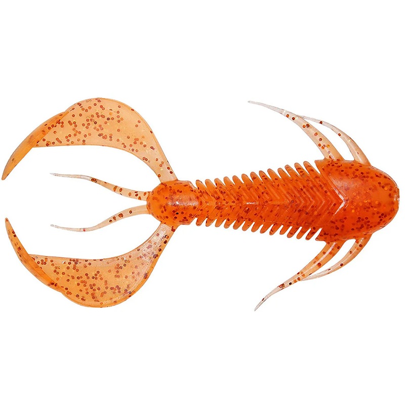 Megabass Rock Hog Creature Bait – 2.5 Inch Chartreuse Green & Gold Flake