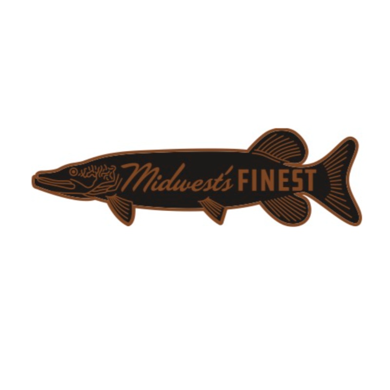 Musky Fool Midwest’s Finest Musky Sticker