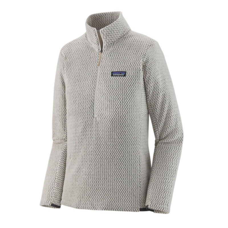 Patagonia Women’s R1 Air Zip-Neck – Wool White Small