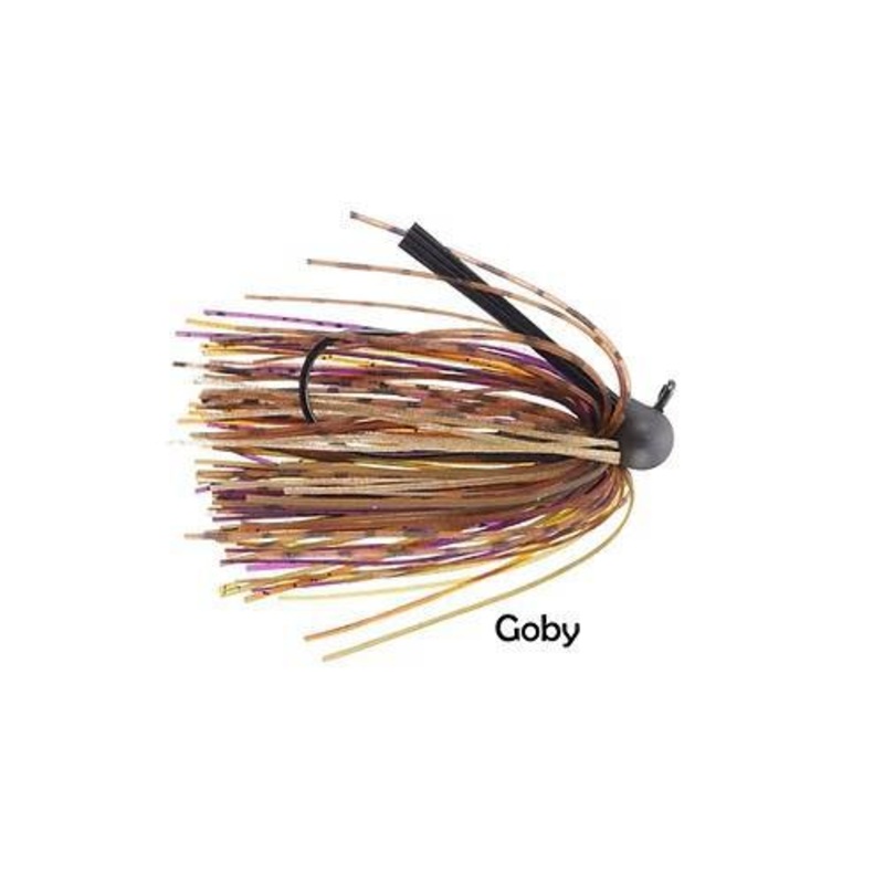 Queen Tackle Tungsten Finesse Peanut Football Jig 3/8 oz Goby