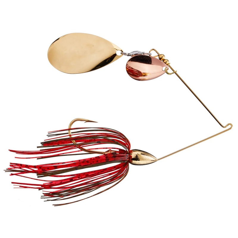 War Eagle Gold Spinnerbait Colorado/Indiana Crawdad – Col/Ind Gld/Gld