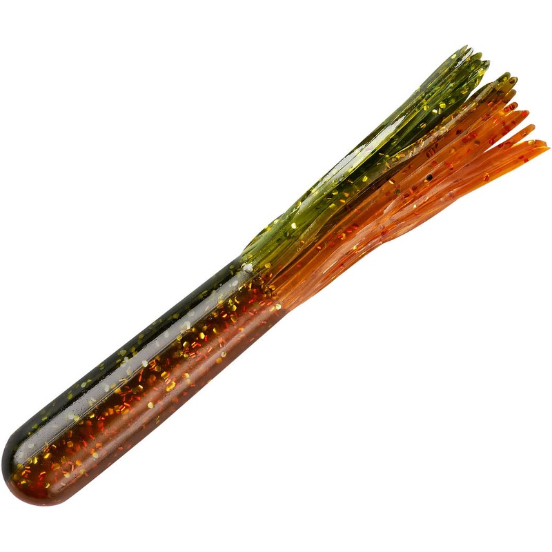 YUM Tube 4 inch Soft Plastic Tube 6 pack Camo