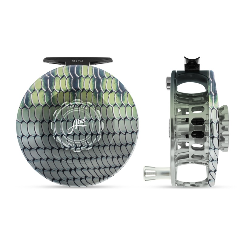 Abel SDS Fly Reel Solid – Bonefish Reel – 7/8 WT with Platinum Alum Handle 7/8 wt