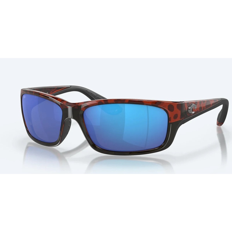 COSTA JOSE POLARIZED SUNGLASSES 10 TORTOISE BLUE MIRROR GLASS (580G)