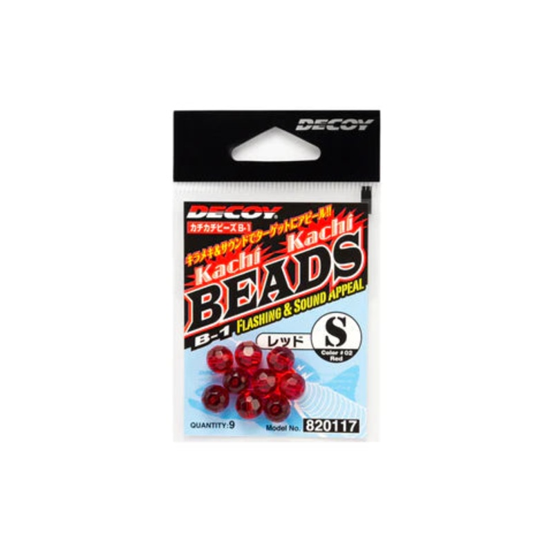 DECOY B-1 KACHI KACHI BEADS Red Small