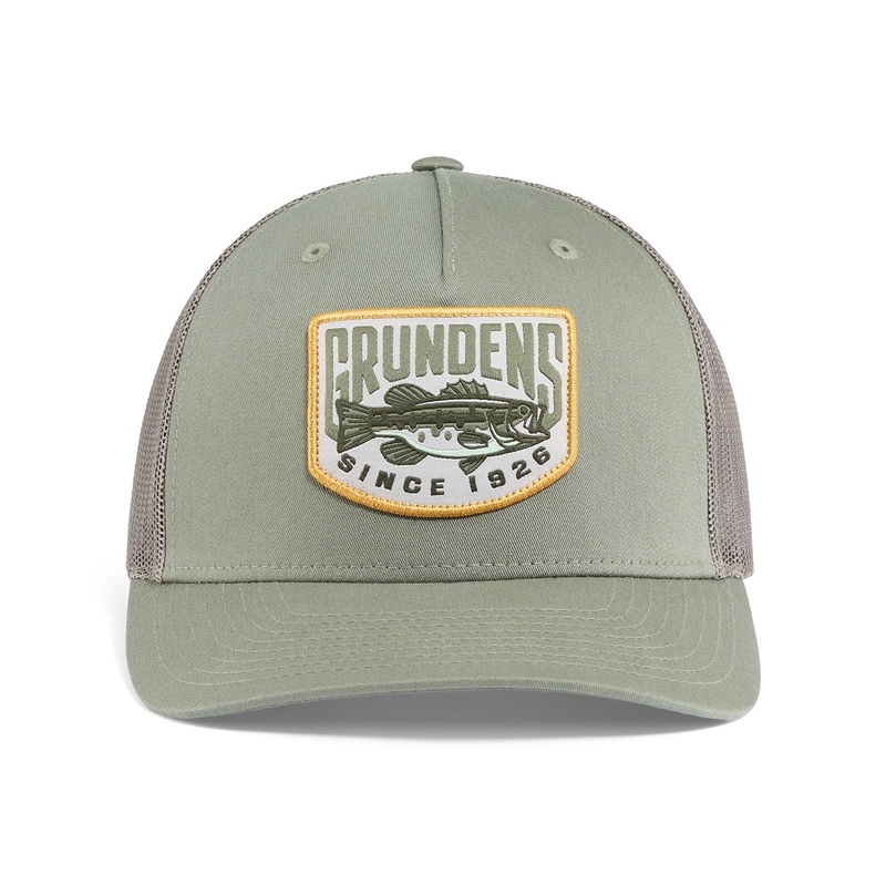 Grundens Bass Patch Trucker “Loden”