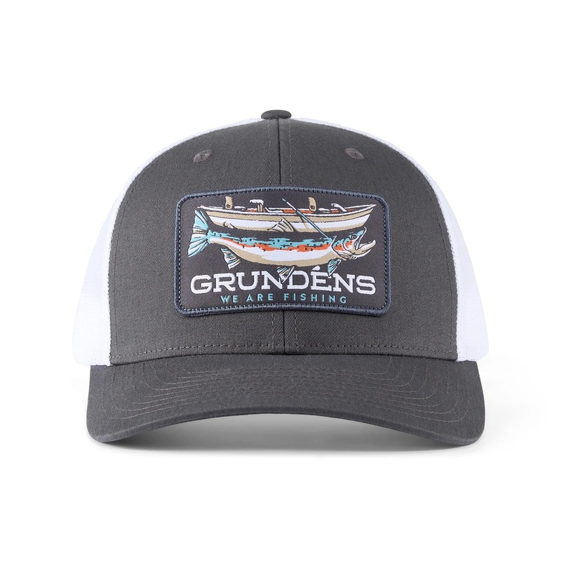 Grundens -Drift Boat Trucker Charcoal/White