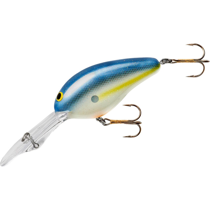 Norman DD22 Extra Deep Diving Crankbait Blue/Chartreuse