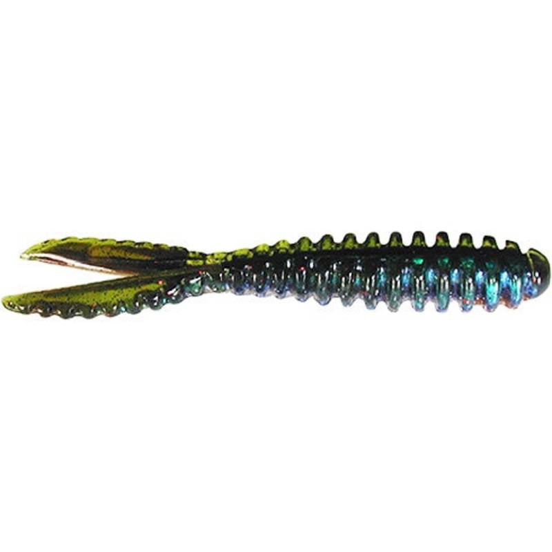 Roboworm Zipper Grub 3 1/2 inch Soft Plastic Grub 8 pack Bed Bait II