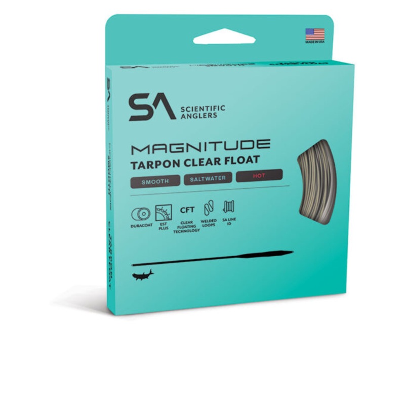 SA MAGNITUDE SMOOTH TARPON FULL CLEAR FLOAT WF-10-F CLEAR