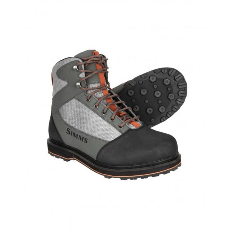 SIMMS Tributary Wading Boot – Rubber Soles (Striker Grey) 14