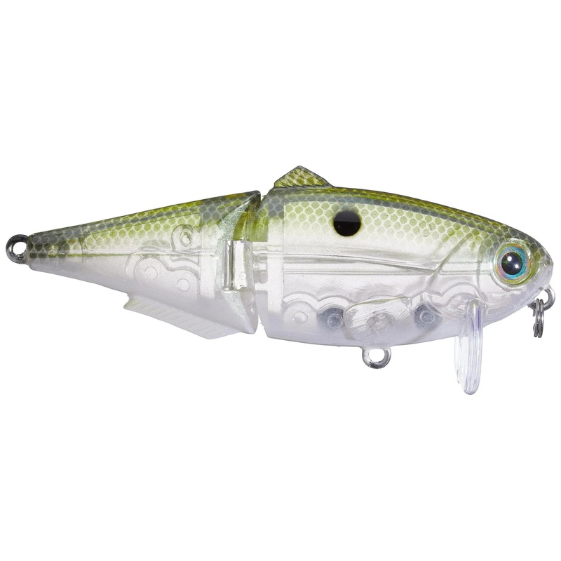 Strike King 4″ Wake Shad 2.0 Wakebait Ghost Herring