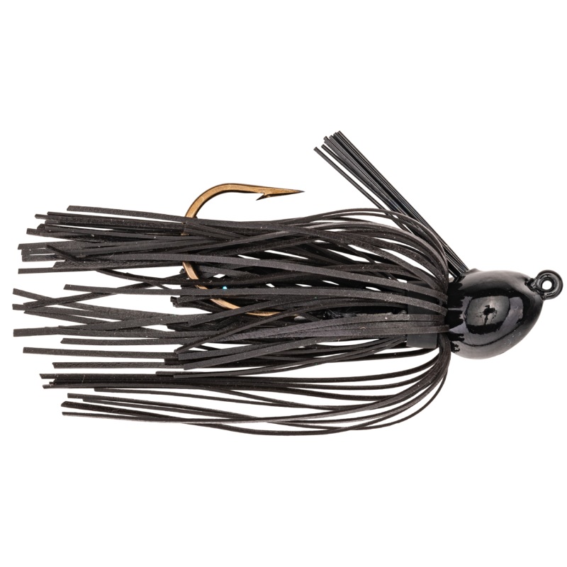 Strike King Bitsy Bug Mini Jig Black Blue 1/16 oz