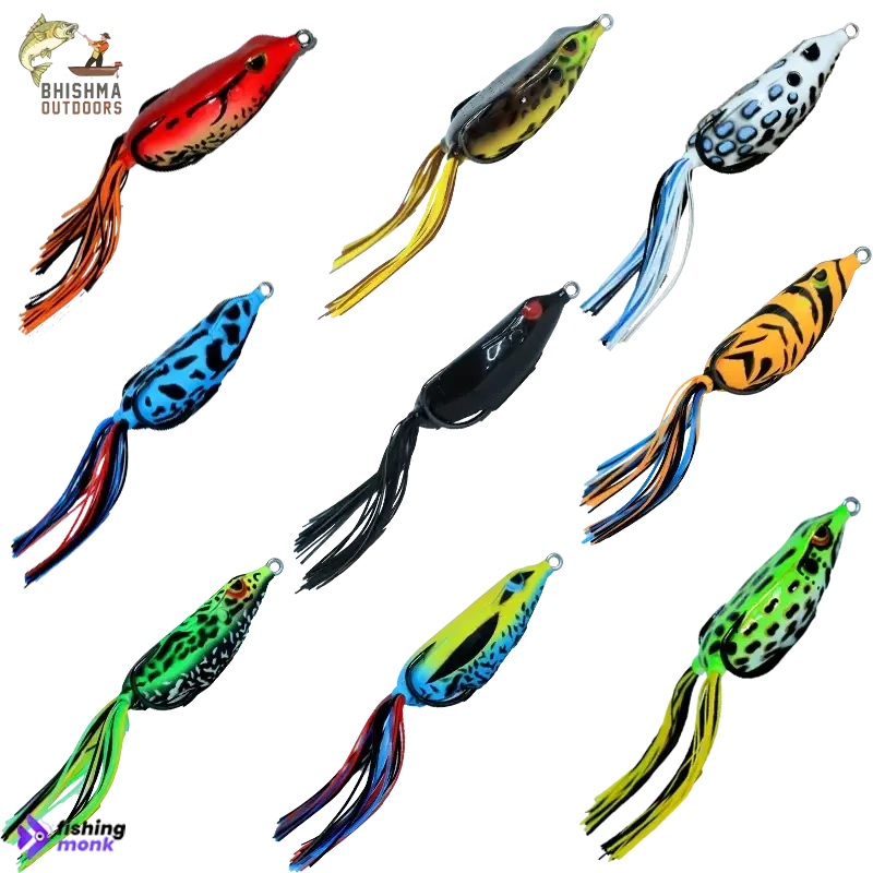 Bhishma Outdoors Hollow Belly Frog | 65mm | 15.5g Black Panther