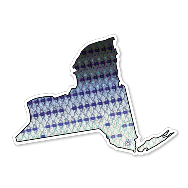 Casey Underwood New York Striper Decal Sticker