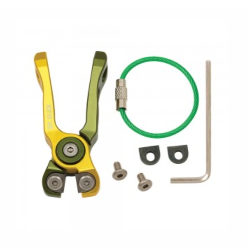 Dr. Slick Cyclone Nippers Straight Gold & Green