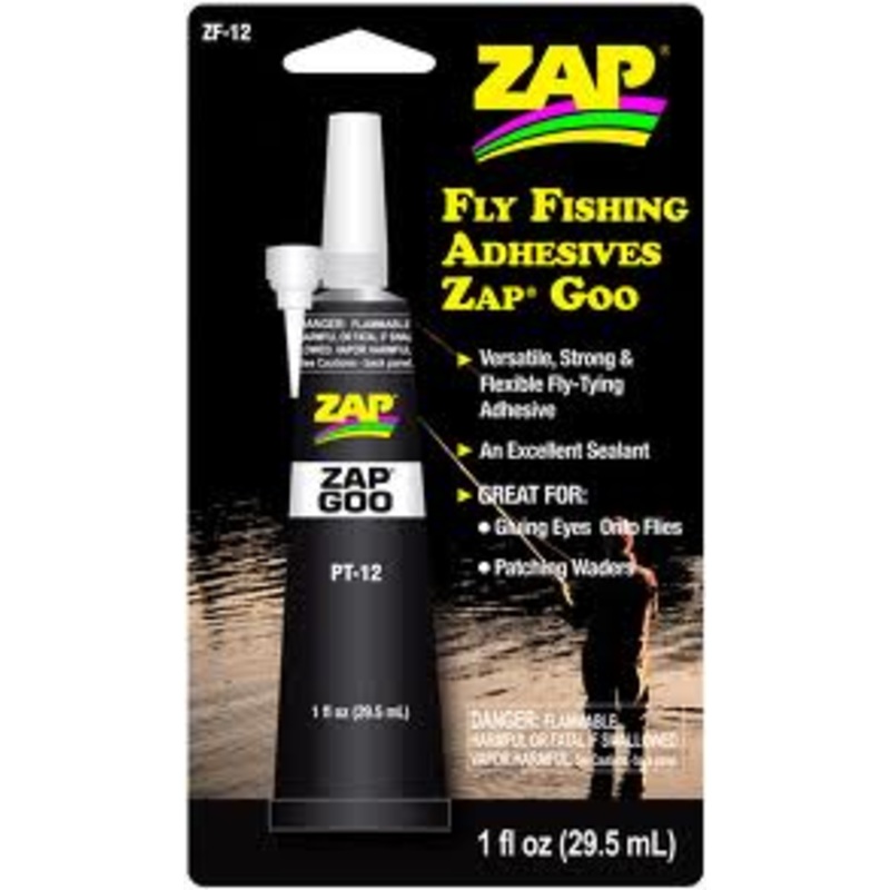 FLY FISHING Adhesives ZAP GOO – Zap a Gap – Fly Tying