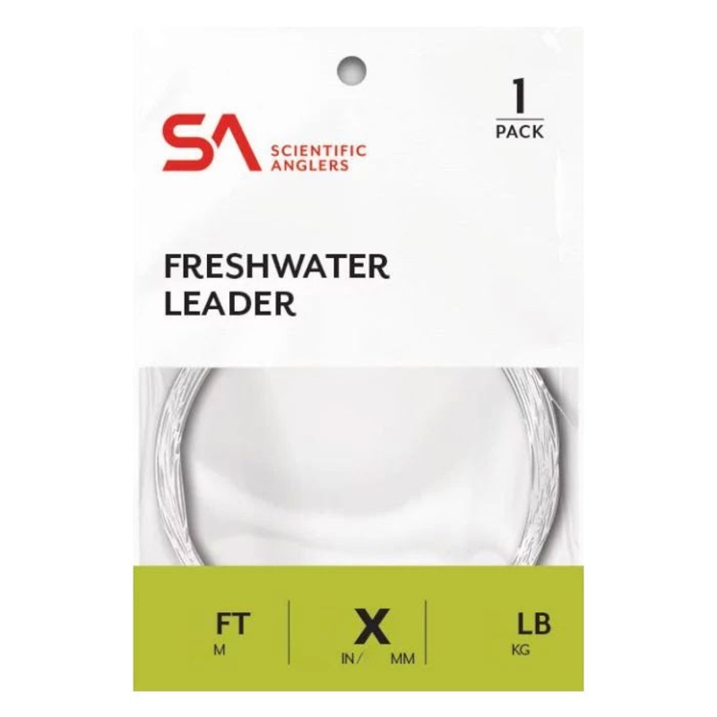 FRESHWATER NYLON LEADERS 7.5FT – Size 3X
