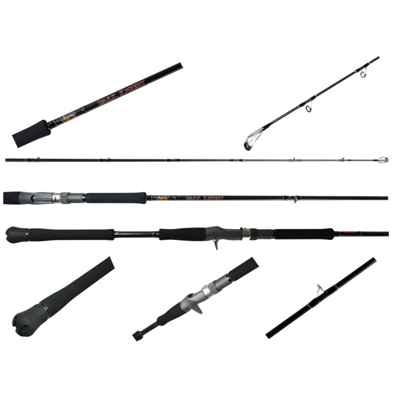 Jigging World JW-DKC-72 Dark Knight Casting Rod 7’2″