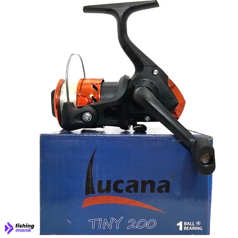 Lucana Tiny 200 Spinning Reel Red
