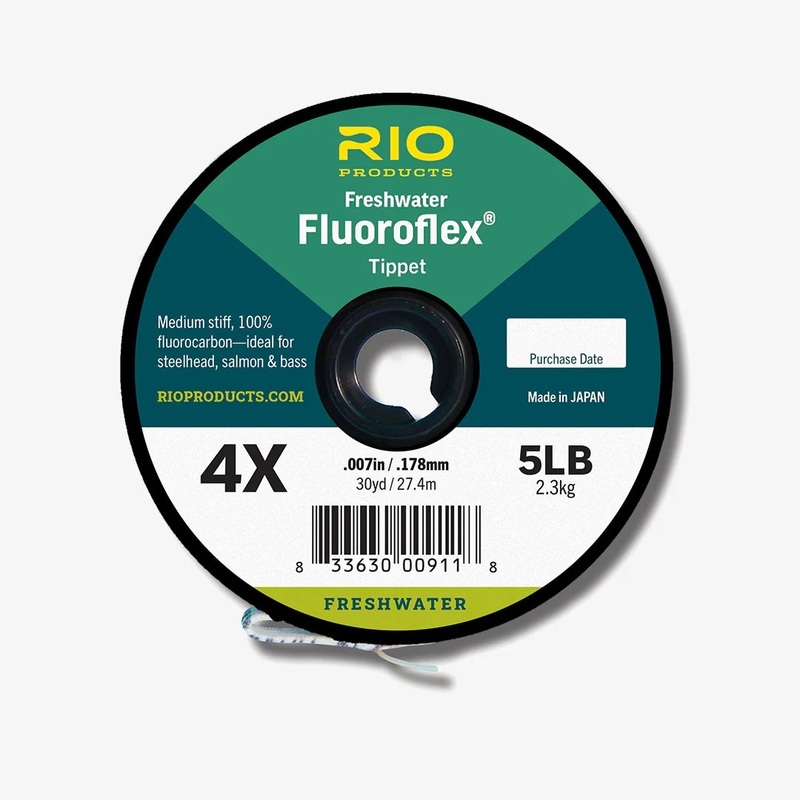 RIO FLUOROFLEX FRESHWATER TIPPET 7x 30YD