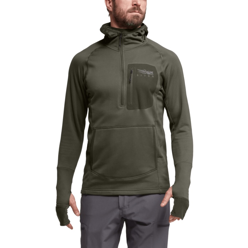 Sitka M’s Fanatic Hoody – Solid Colors Sitka Black M