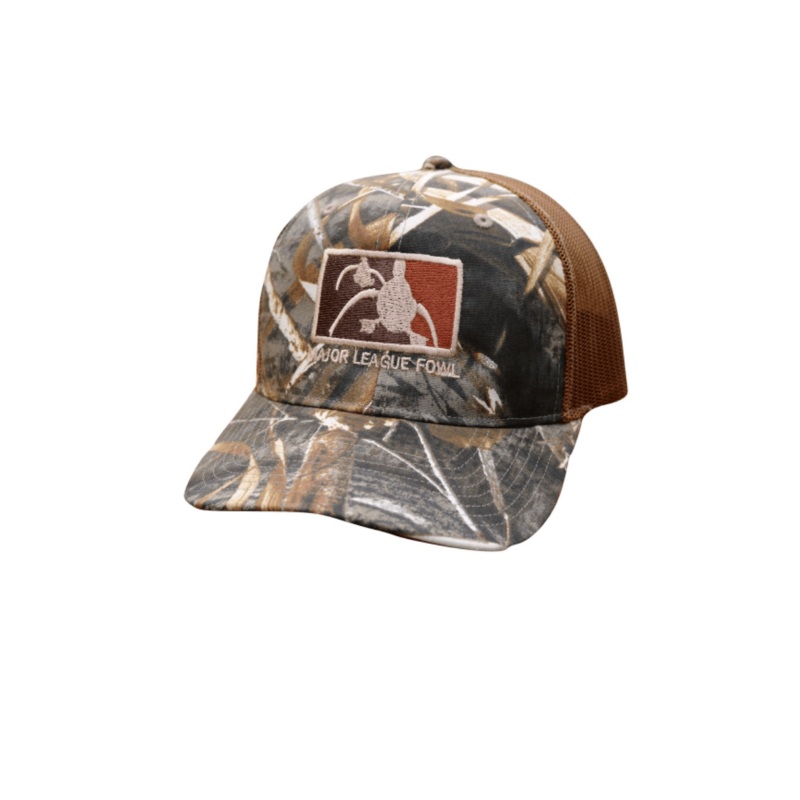 The Ultimate Logo Trucker | Major League Fowl Heather Grey/Black