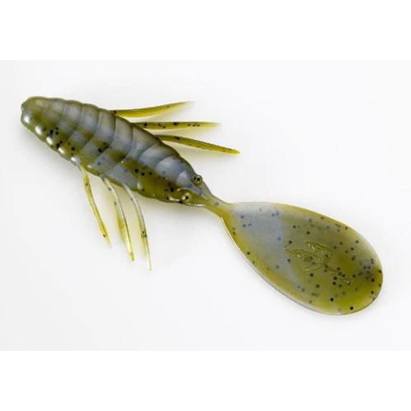 Lake Fork Tackle Baby Hyper Freak 3.75″ (10 Pk) Black Neon*