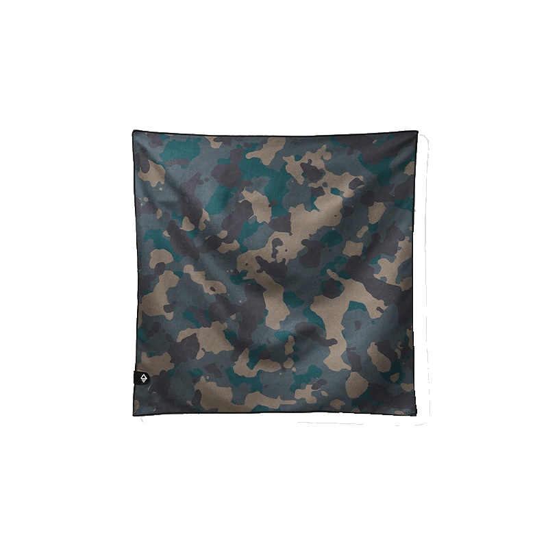 NOMADIX BANDANA TOWEL CAMO GREEN