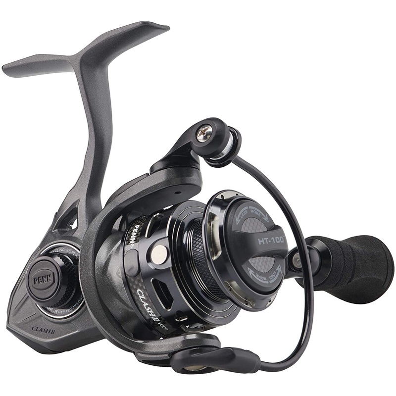 PENN CLAII1000 Clash II Spinning Fishing Reel, Front Drag