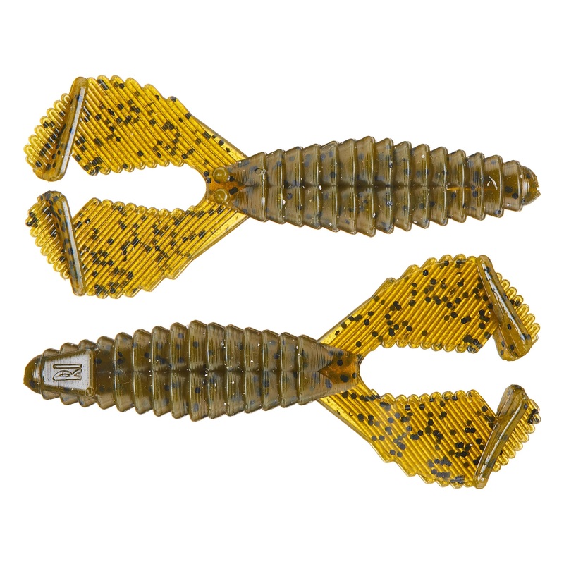 Reaction Innovations  3″ Spicy Beaver 3.0 (7 Pk) Green Pumpkin