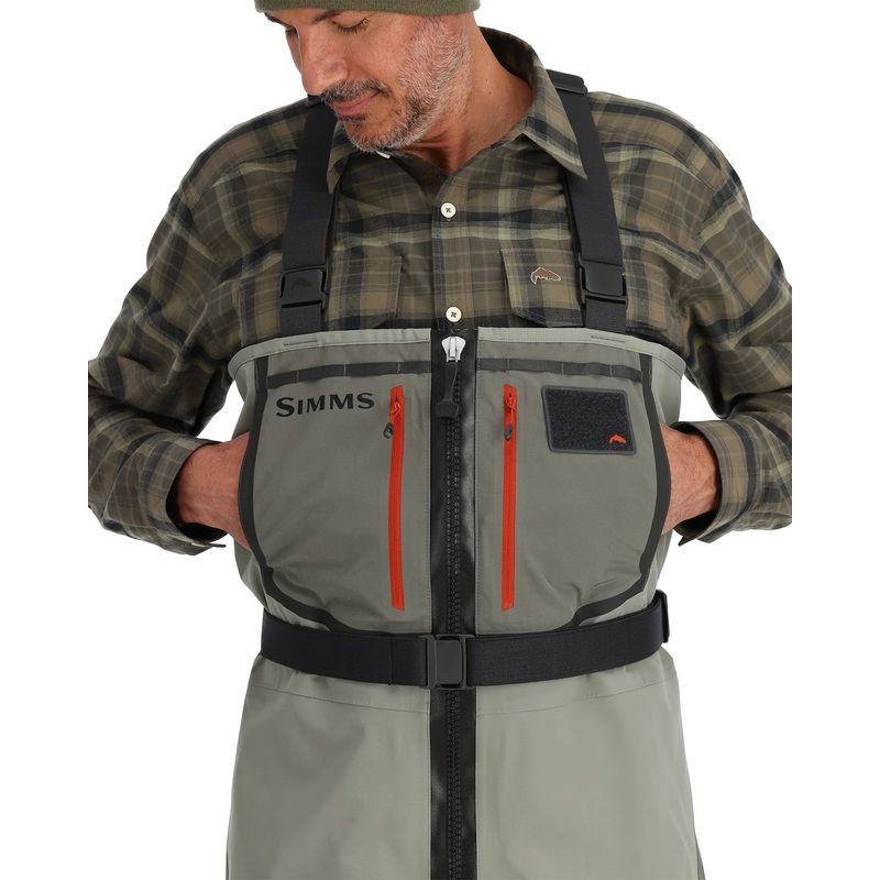 Simms Freestone Z Stockingfoot Wader Smoke Regular S 7-8
