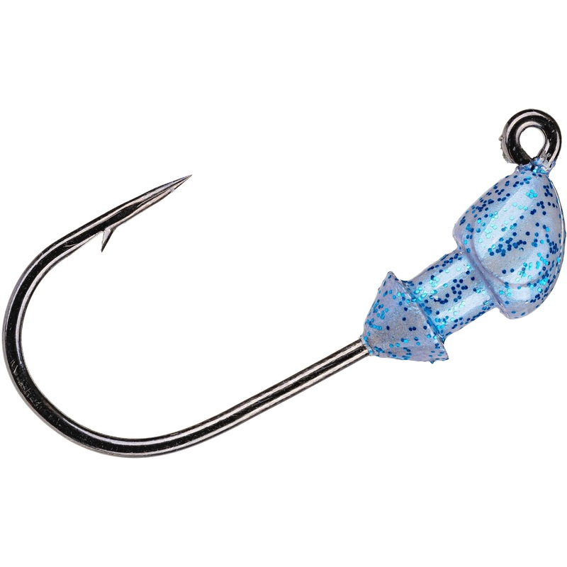 Strike King Baby Squadron Swimbait Jig Head 3 pack Gold Shiner 1/8 oz