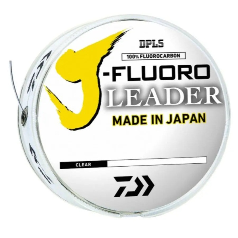DAIWA J-FLUORO FLUOROCARBON LEADER 10LB (100YDS)