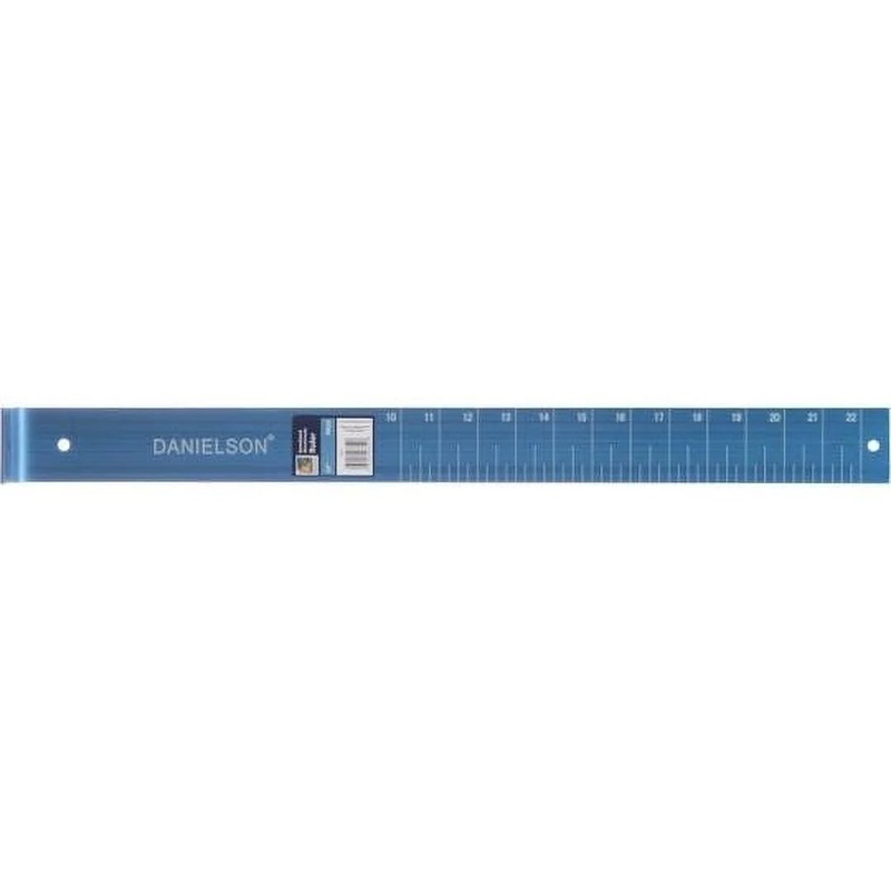 Danielson Ruler Anodized Aluminum 22″