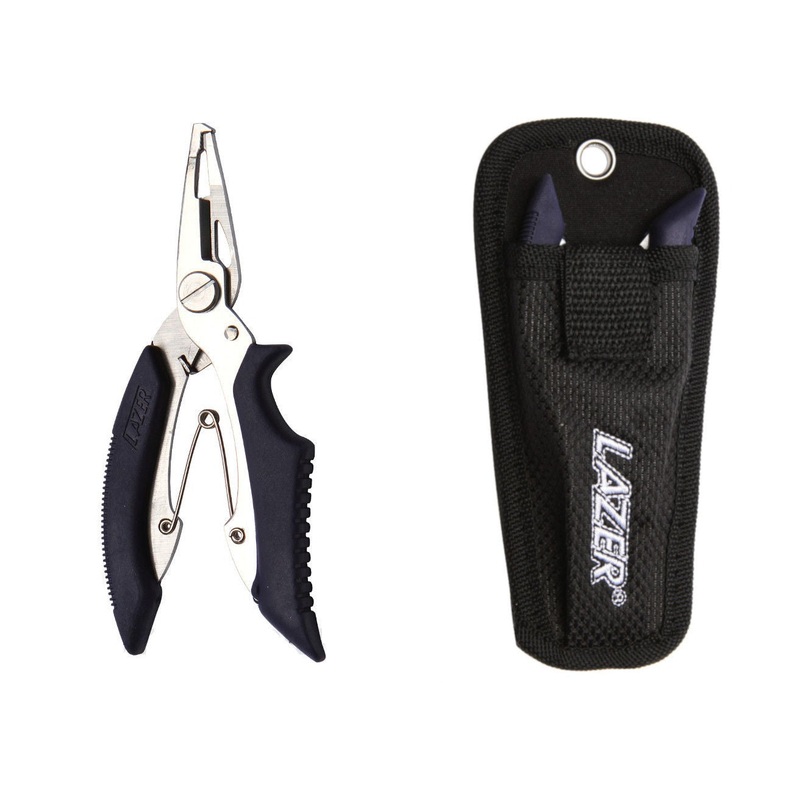 Eagle Claw Lazer Sharp Split Ring Pliers w/ Braid Cutter