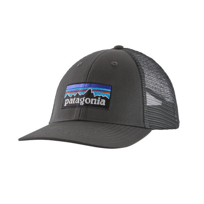 Patagonia P-6 Logo LoPro Trucker Hat – Forge Grey
