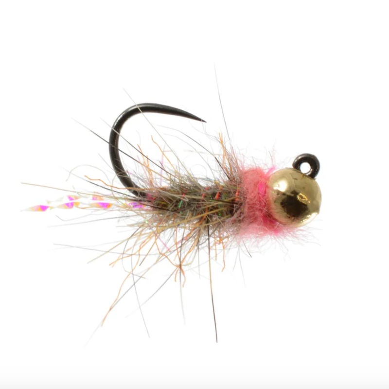 Rainy’s Bethke’s Tungsten Pink Squirrel Jig #12