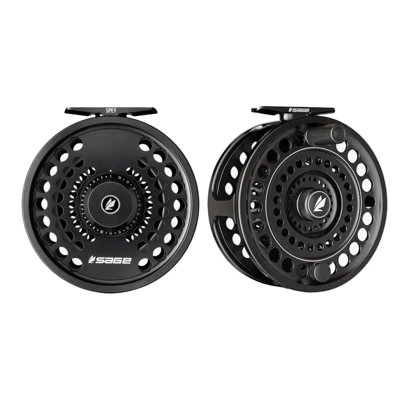 Sage Spey II Fly Reel Black 5/6/7 Weight