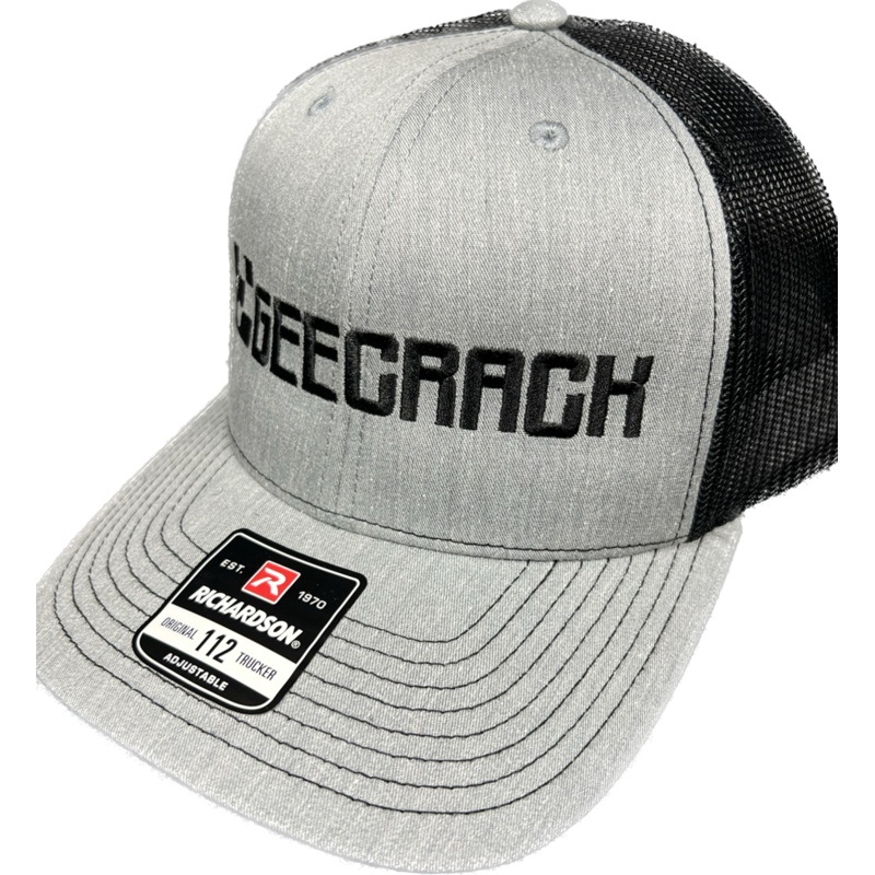 GEECRACK HAT Gray/Black